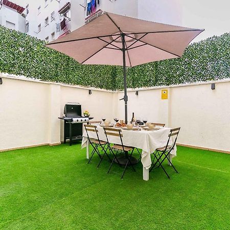 Bajo Urbano Boutique En Carlos Haya Con Terraza Y Parking 말라가 외부 사진